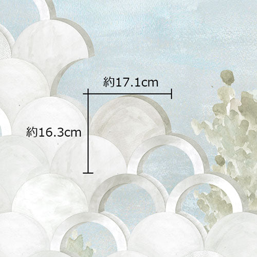 モチーフのサイズ参照画像(※色違いの商品です)