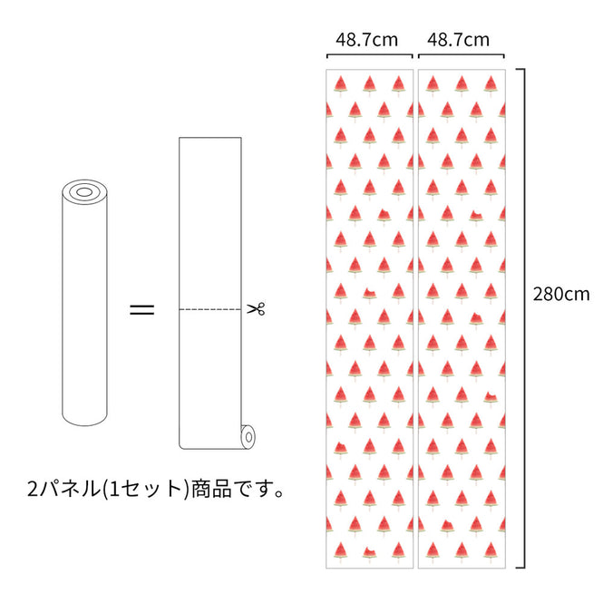 輸入壁紙 KEK Amsterdam / KIDS / WALLPAPER WATERMELON WP-059