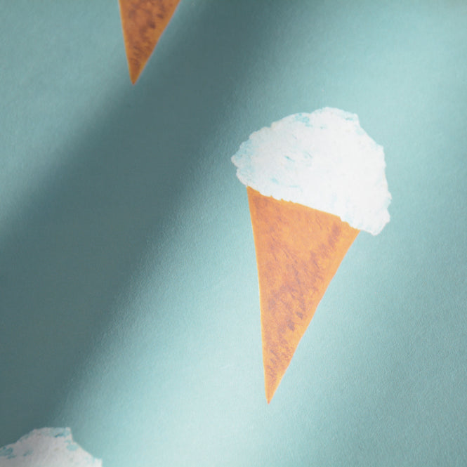 輸入壁紙 KEK Amsterdam / FIEP WESTENDORP / WALLPAPER ICE CREAM PETROL WP-130