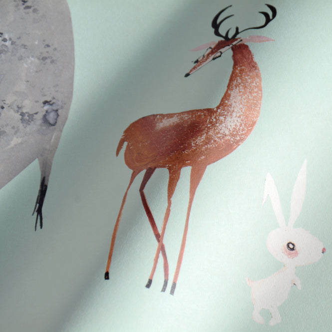 輸入壁紙 KEK Amsterdam / FIEP WESTENDORP / WALLPAPER ANIMAL MIX MINT WP-134