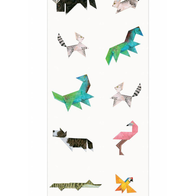輸入壁紙 KEK Amsterdam / KIDS / WALLPAPER TANGRAM ANIMALS WP-421