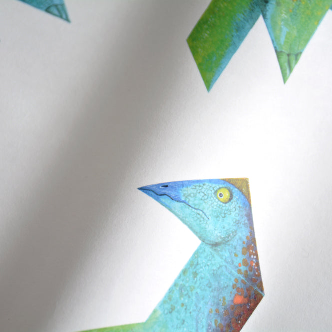 輸入壁紙 KEK Amsterdam / KIDS / WALLPAPER TANGRAM DINO WP-423