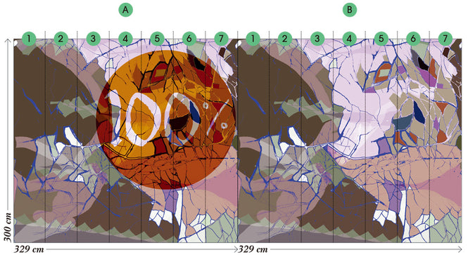 Wall&deco / Big brand 13 Onehundredpercent / BBOP1302
