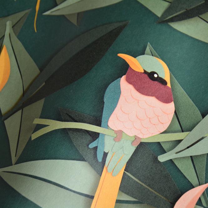 studio ditte / Birds wallpaper【2パネル1セット】