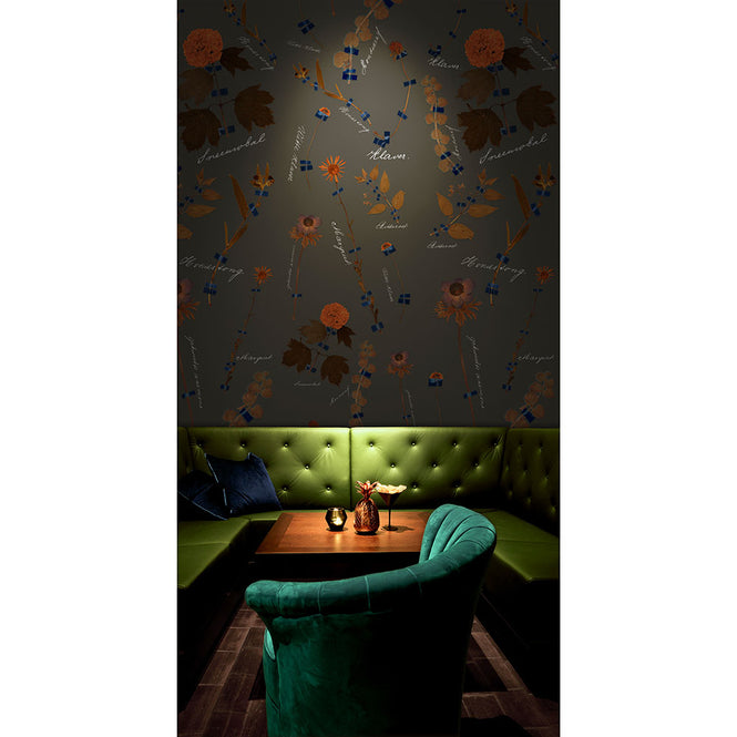 Studio DeSimoneWayland / VOLUME1 / BOTANICALS GRAPHITE VO1-BO-GR【MATTE COATED】【4ロールセット】