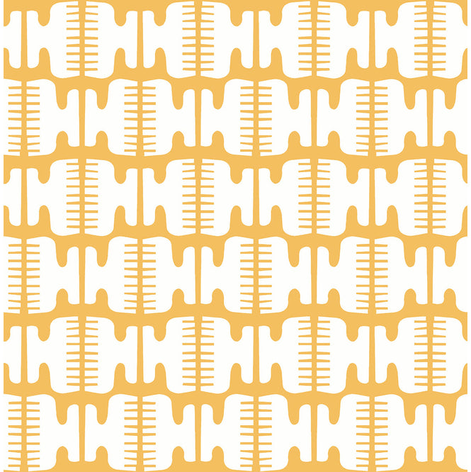 【限定数】はがせる シール 壁紙 NU WALLPAPER / Yellow Shift / BPS4053