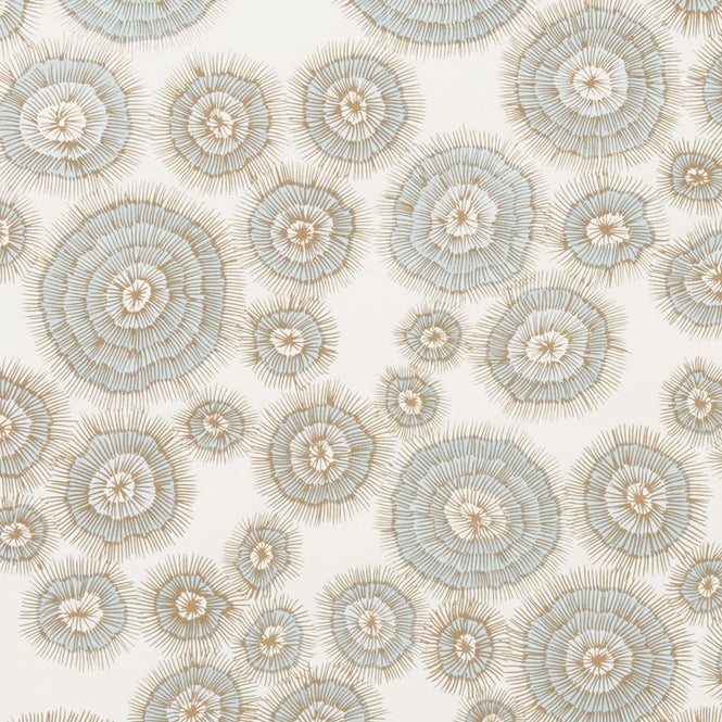 Makelike /  Burst Wallpaper Blue