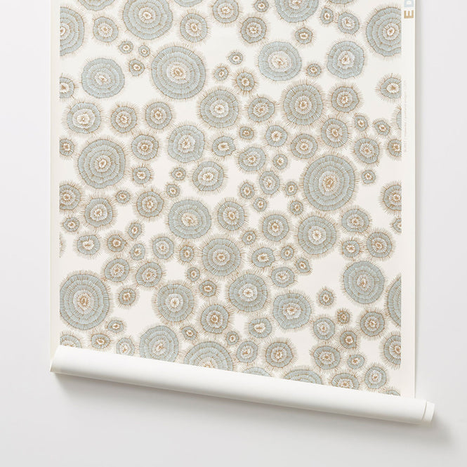 Makelike /  Burst Wallpaper Blue