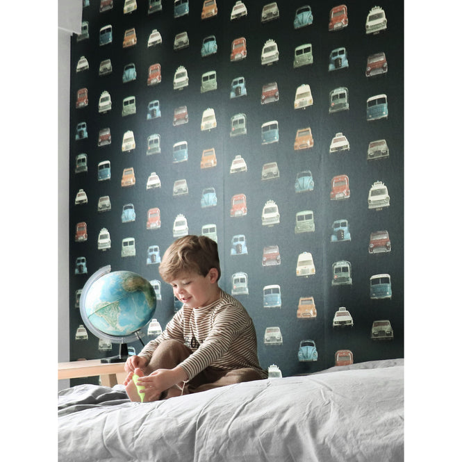 studio ditte / Cars wallpaper / Dark【2パネル1セット】
