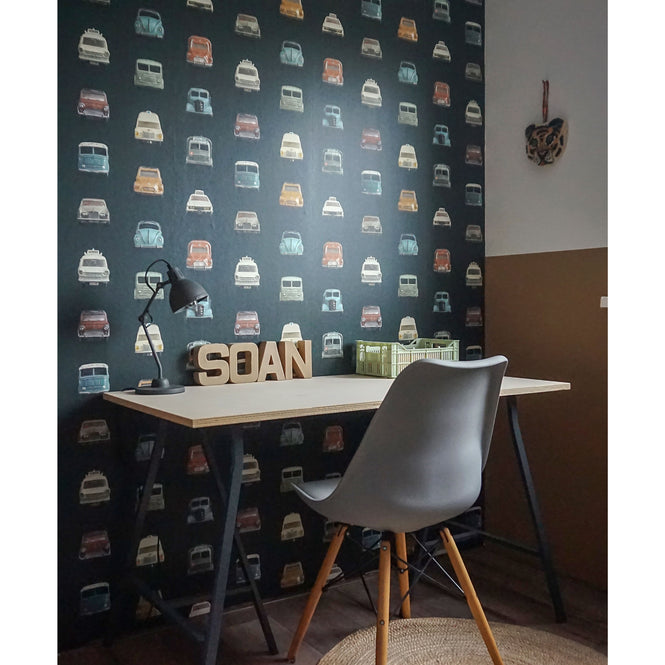 studio ditte / Cars wallpaper / Dark【2パネル1セット】