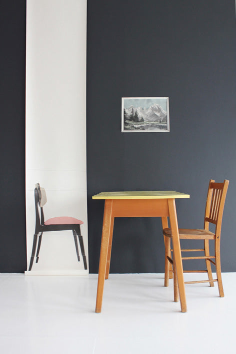 Deborah Bowness / The Artist Collection / Chair Leftside View Pink