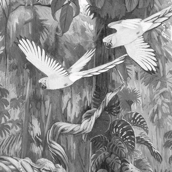 輸入壁紙 KEK Amsterdam / WALLPAPER 2020 / WALLPAPER CIRCLES TROPICAL LANDSCAPE CK-006