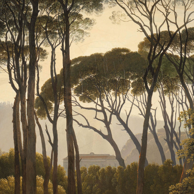 輸入壁紙 KEK Amsterdam / WALLPAPER 2020 / WALLPAPER CIRCLES GOLDEN AGE LANDSCAPES CK-011