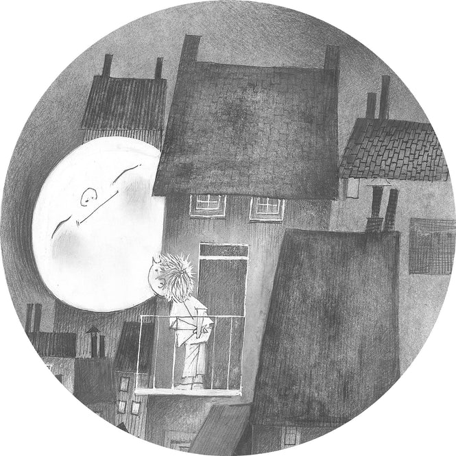 輸入壁紙 KEK Amsterdam / FIEP WESTENDORP / WALLPAPER CIRCLES MOONLIGHT CK-024