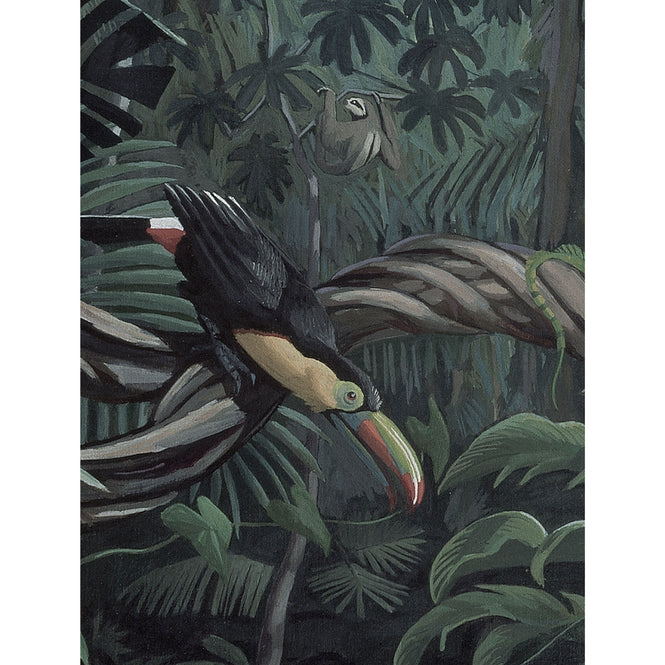 輸入壁紙 KEK Amsterdam / LANDSCAPES & MARBLE / WALLPAPER CIRCLES TROPICAL LANDSCAPES CK-072