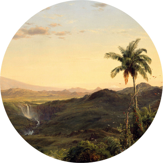 輸入壁紙 KEK Amsterdam / LANDSCAPES & MARBLE / WALLPAPER CIRCLES GOLDEN AGE LANDSCAPES CK-073