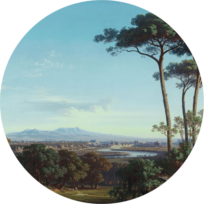 輸入壁紙 KEK Amsterdam / LANDSCAPES & MARBLE / WALLPAPER CIRCLES GOLDEN AGE LANDSCAPES CK-074