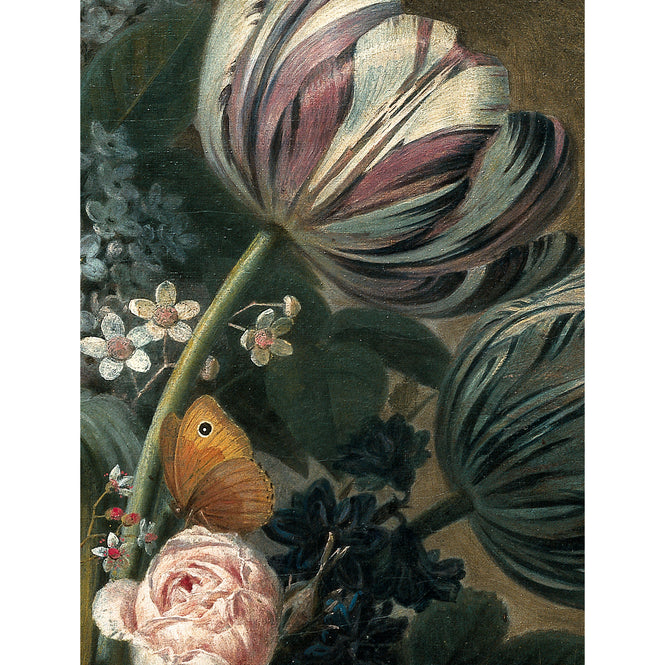 輸入壁紙 KEK Amsterdam / LANDSCAPES & MARBLE / WALLPAPER CIRCLES GOLDEN AGE FLOWERS CK-075