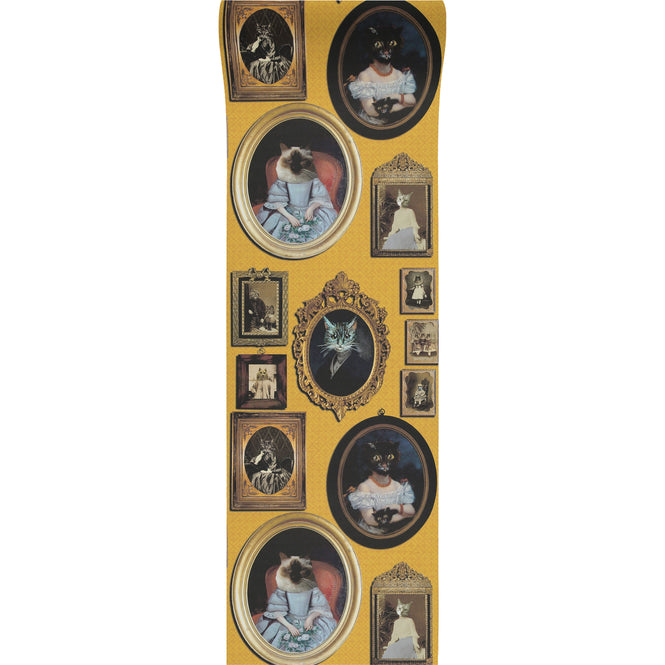 Graduate Collection / A CAVALCADE OF CATS MUSTARD / CC1CATMUSTARD