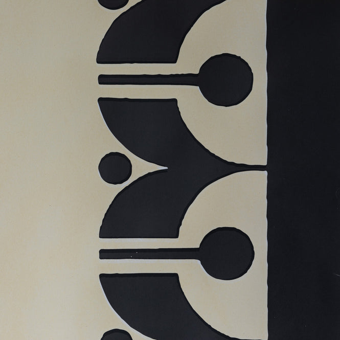 Deborah Bowness / HEIRLOOM / Cylindrical Straight Sided wallpaper Sunshine yellow