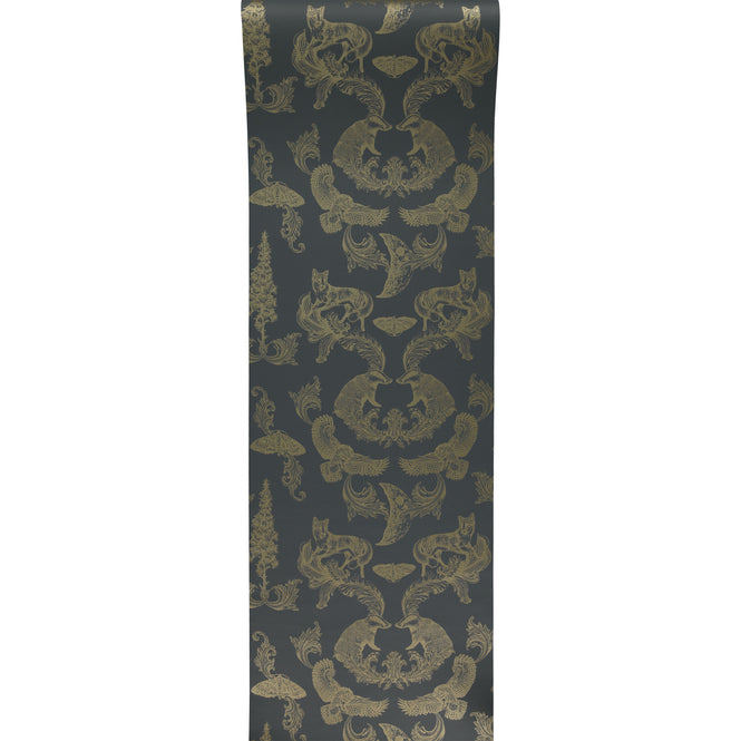 Graduate Collection / Dipped in Moonlight Metallic Gold & Charcoal / LG1DIPCHARCOAL