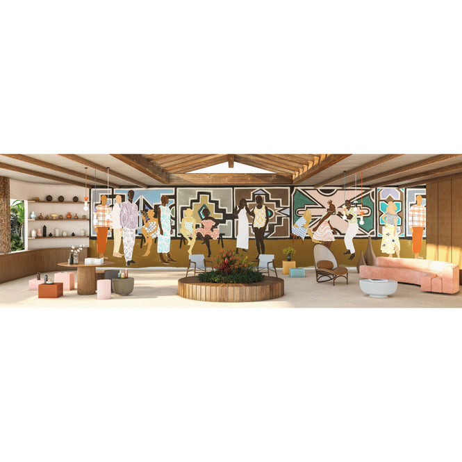 ELITIS / 360°/ Ndebele DM 904 01【パネル単位】