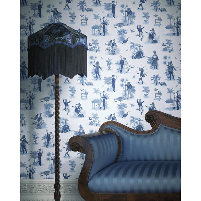 DIVINE SAVAGES / Safari Soiree 'Bleu' / DVS015-SAF-BL-WR