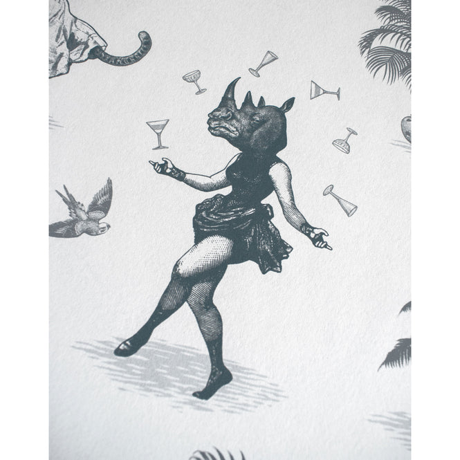 DIVINE SAVAGES / Safari Soiree 'Slate' / DVS017-SAF-SL-WR