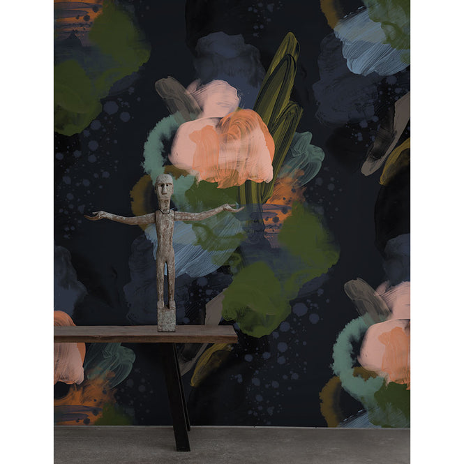 FEATHR / English Rose Midnight 【3パネル1セット】