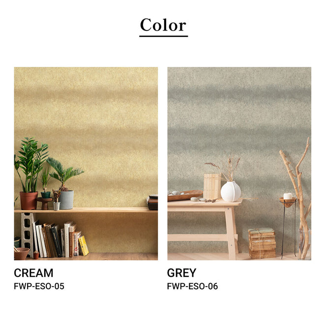 【Flax Wallpaper】Eso Studio / SAND STRIPE / CREAM FWP-ESO-05【2パネル1セット】