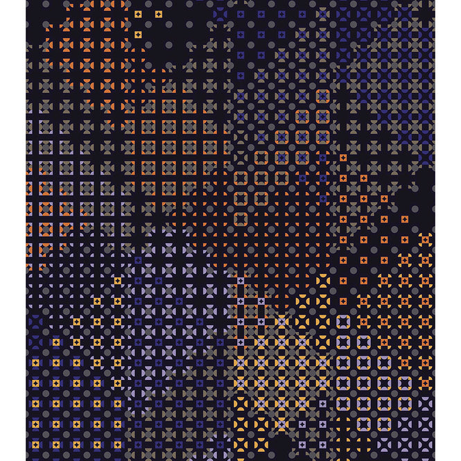 NLXL GEOMETRICS WALLPAPER LAYERS WALLPAPER BY OVERLAP ONE ANOTHER / GEO-04