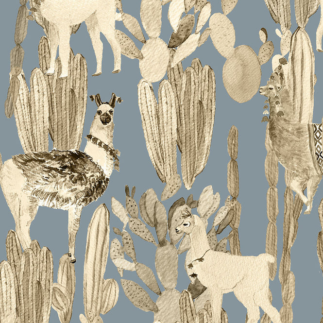 KARIOKAS / ALTIPLANO Golden Lamas WallP-ALTI-Gold_03