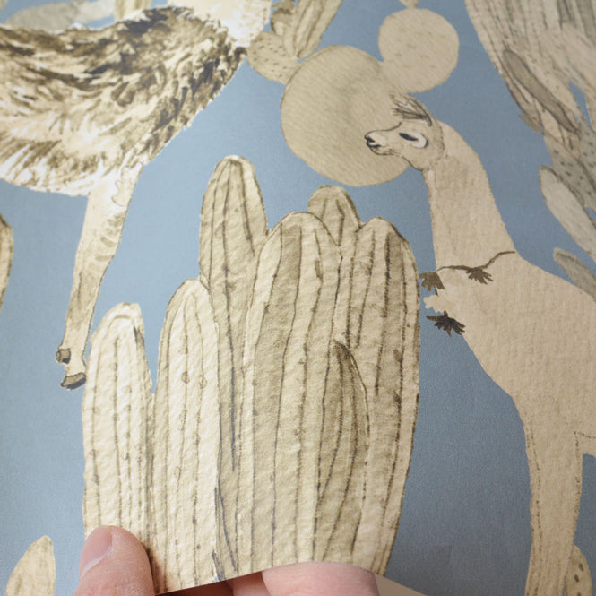 KARIOKAS / ALTIPLANO Golden Lamas WallP-ALTI-Gold_03