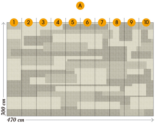 Wall&deco / Gio pagani 13 Geomimetico / GPW1321