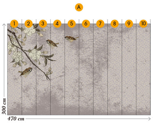 Wall&deco / Gio pagani 13 Space Oddity / GPW1322