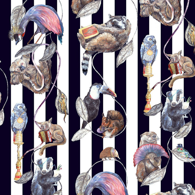 House of Hackney / Hackney Empire Midnight Stripe 【4パネル1セット】