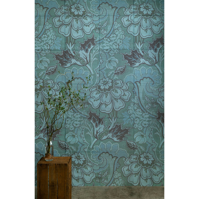 はがせる 壁紙 【Hattan Pattern】NLXL BIG PATTERN "PAOLA" MURAL Aset HMRV-03A(6枚セット)