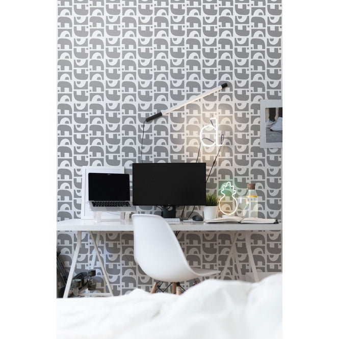 はがせる シール 壁紙【Hatte me! Square】Black Pepper Paperie / GROUND HBPP4-03(6枚セット)