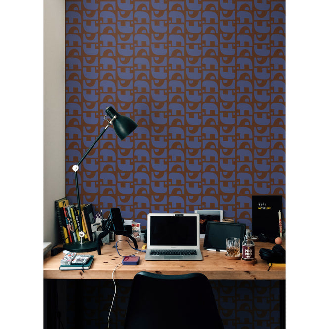 はがせる シール 壁紙【Hatte me! Square】Black Pepper Paperie / GROUND HBPP4-05(6枚セット)