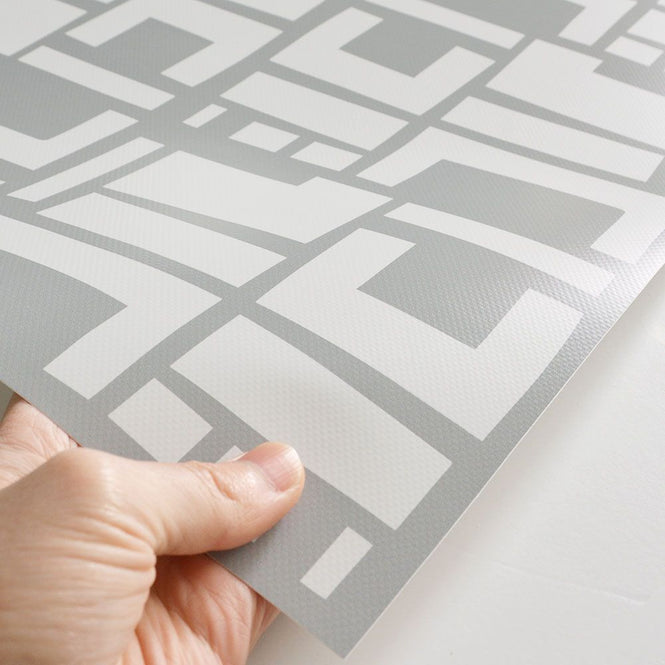 はがせる シール 壁紙【Hatte me! Square】Black Pepper Paperie / CONSTRUCT HBPP8-05(6枚セット)