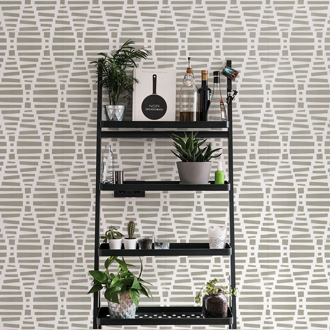 はがせる 壁紙 【Hattan Pattern】Black Pepper Paperie / CONDUIT HBPP10-02(6枚セット)