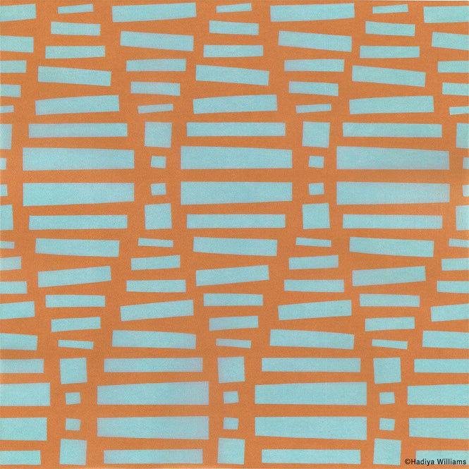 はがせる 壁紙 【Hattan Pattern】Black Pepper Paperie / CONDUIT HBPP10-03(6枚セット)