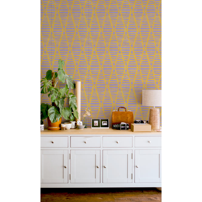 はがせる 壁紙 【Hattan Pattern】Black Pepper Paperie / CONDUIT HBPP10-04(6枚セット)