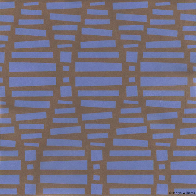 はがせる 壁紙 【Hattan Pattern】Black Pepper Paperie / CONDUIT HBPP10-05(6枚セット)