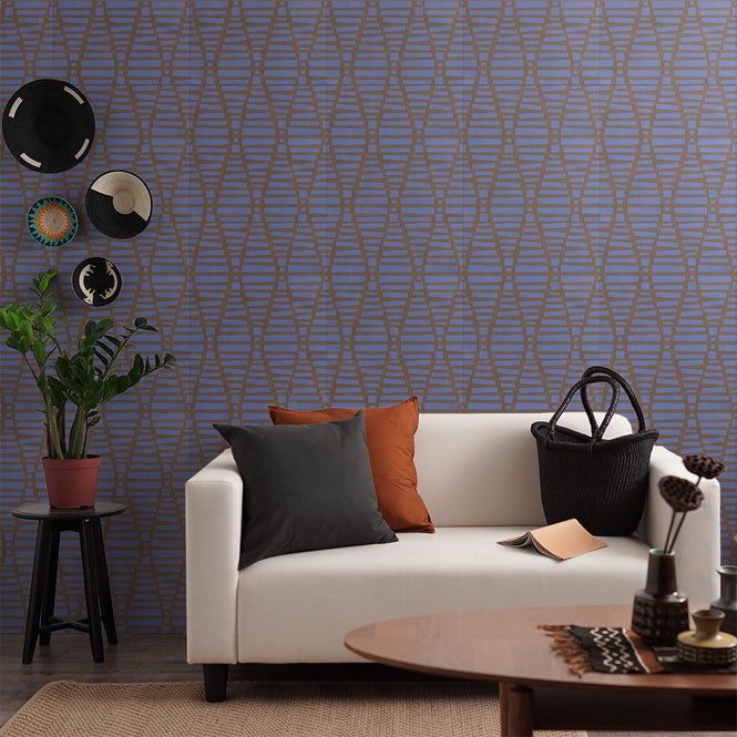 はがせる 壁紙 【Hattan Pattern】Black Pepper Paperie / CONDUIT HBPP10-05(6枚セット)