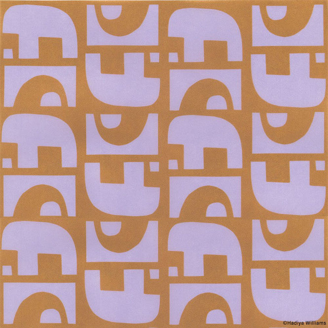 はがせる 壁紙 【Hattan Pattern】Black Pepper Paperie / GROUND HBPP4-04(6枚セット)