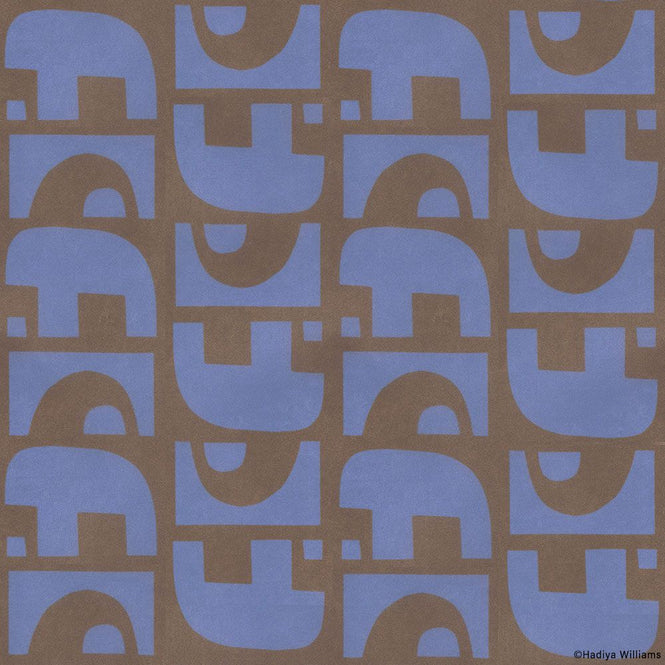 はがせる 壁紙 【Hattan Pattern】Black Pepper Paperie / GROUND HBPP4-05(6枚セット)