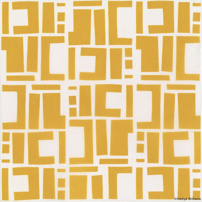 はがせる 壁紙 【Hattan Pattern】Black Pepper Paperie / CONSTRUCT HBPP8-02(6枚セット)