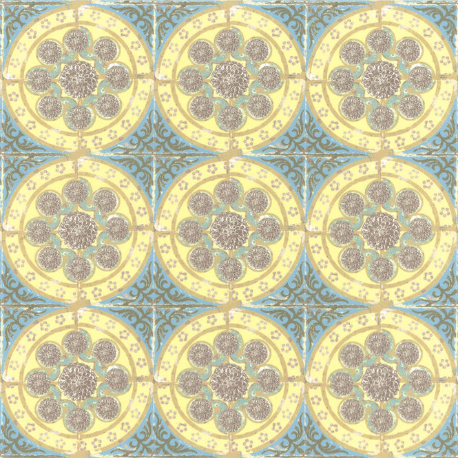 はがせる 壁紙 【Hattan Pattern】Louise Body / Dahlia HLBY-02(6枚セット)