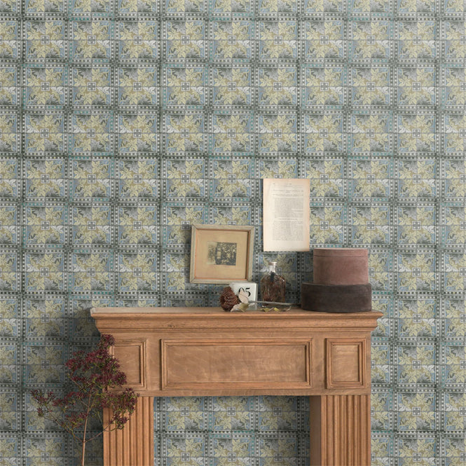 はがせる 壁紙 【Hattan Pattern】Louise Body / Grapevine HLBY-06(6枚セット)